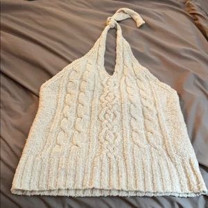 Halter sweater